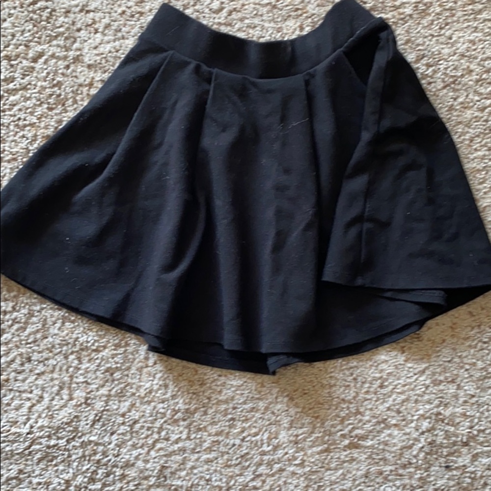Small black skirt